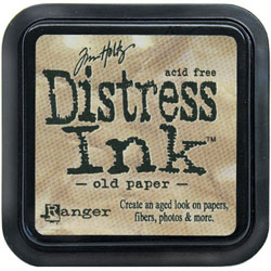 Tinta Distress Ink old paper